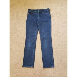 LRL Lauren Jeans Co Modern Straight Dark Blue Jeans Women's Size 4